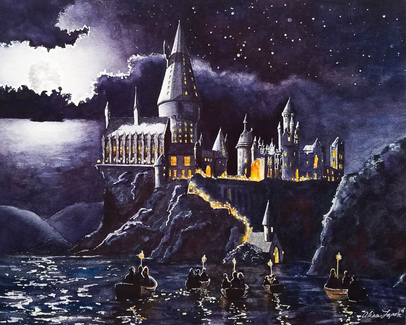 Speedpaint: Hogwarts