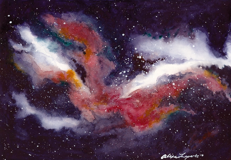 Red galaxy Red galaxy