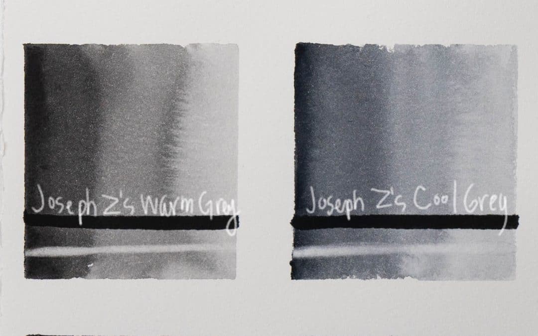 Review of 6 new grey’s from Daniel Smith Watercolors